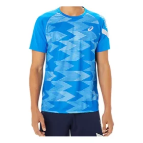 A-I-M Dry Graphic lyhythihainen paita ”Electric Blue”