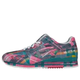 Asics x COMME des GARCONS SHIRT Gel-Lyte III ”07 Remastered ”Pink Plaid”