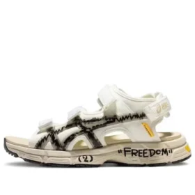 Asics x Trouble Smile Kahana Sd2 -sandaalit ”White Black Beige”