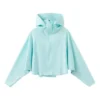 Batwing-hihainen takki ”Lake Blue”