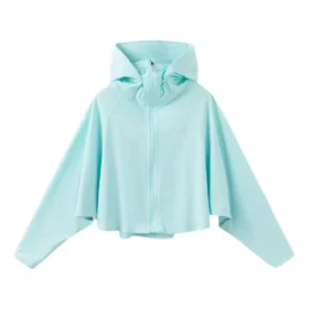 Batwing-hihainen takki ”Lake Blue”