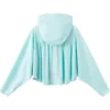 Batwing-hihainen takki ”Lake Blue”