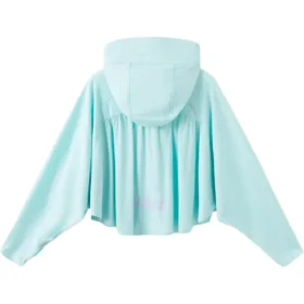 Batwing-hihainen takki ”Lake Blue”
