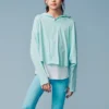 Batwing-hihainen takki ”Lake Blue”