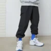 Casual-verkkarihousut ”Musta”