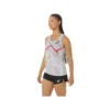 CJ-Line Light Singlet ”Glacier Grey Electric Red”