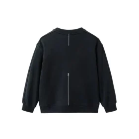 Color Block -villapaita ”Black Beige”
