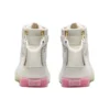 Double Clutch Milk White Retro Casual High Board -kengät ”White Pink”