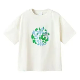 Earth Theme Logo T-paita ”White”