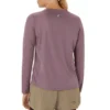 Fujitral-logolla varustettu pitkähihainen T-paita ”Dusty Mauve”