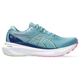Gel-Kayano 30 Wide ”Gris Blue Lime Green”
