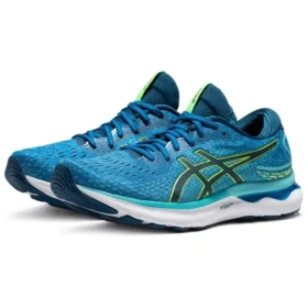 Gel-Nimbus 24 2E Wide ”Lake Drive Hazard Green”