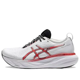 Gel-Nimbus 25 ”White Classic Red”