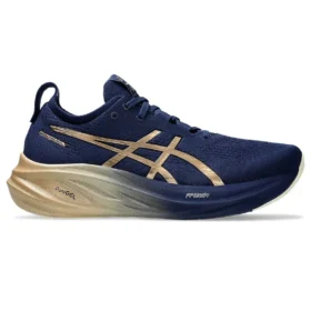 Gel-Nimbus 26 -lenkkarit ”Navy Silver Gold”