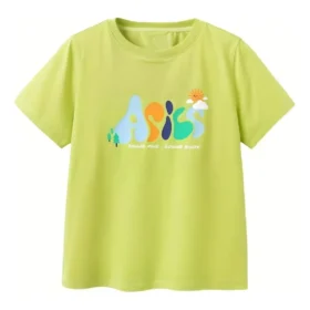 Graafinen logopainatus T-paita ”Green”