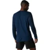 Hopeanvärinen pitkähihainen T-paita ”French Blue”