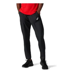 Hopeiset kudotut housut ”Black”