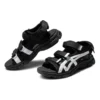 Kahana SD 2 Fashion Retro Sports Unisex-sandaalit ”Black White”