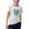 Lifestyle-grafiikkat-paita ”White Multi”