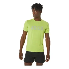 Logo Heather Dry T-paita ”Lime Zest”
