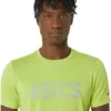 Logo Heather Dry T-paita ”Lime Zest”