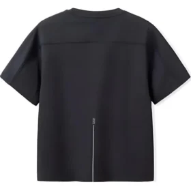 Logo-paikkataskullinen T-paita ”Black”