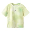 Logo-T-paita ”Green Yellow White”