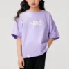 Logo-T-paita ”Purple”