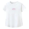 Logo-T-paita ”White Pink Grey”