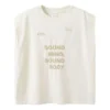 Logo Vest ”White Beige”