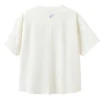 Logo with Flowers T-paita ”White”