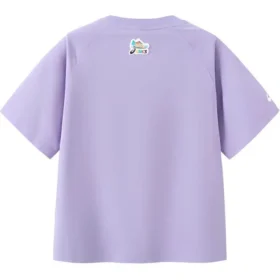 Logopainettu T-paita ”Purple”