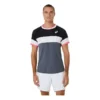 Match lyhythihainen T-paita ”Grey White Black”