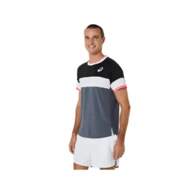 Match lyhythihainen T-paita ”Grey White Black”