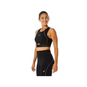 Mesh Panel Training Bra ”Black”