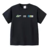 Multi-Logo T-paita ”Musta”