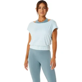 Nagino Flex lyhythihainen yläosa ”Blue”