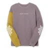 Novalis Bixance pitkähihainen yläosa ”Pewter Purple Medallion Yellow”