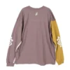 Novalis Bixance pitkähihainen yläosa ”Pewter Purple Medallion Yellow”
