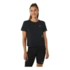 Race Crop Top ”Performance Black Charcoal Grey”
