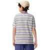 Raidallinen T-paita ”Beige Blue”