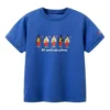 Rento painettu T-paita ”Blue”