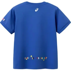 Rento painettu T-paita ”Blue”