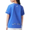 Rento painettu T-paita ”Blue”