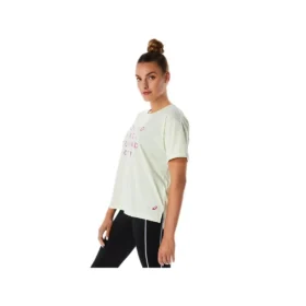 Training Core Relaxed Graphic T-paita ”Whisper Green”