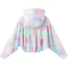 Värikäs batwing-hihainen takki ”Multi-Color”